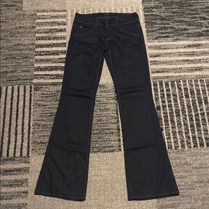 Dark Blue Flared Jeans
